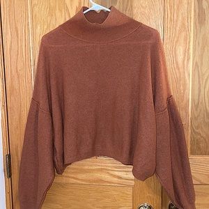 Free People Cropped Sweater Cashmere